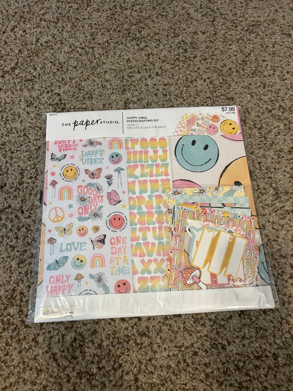 Happy Vibes Paper Crafting Kit - The Paper Studio - BRAND NEW
